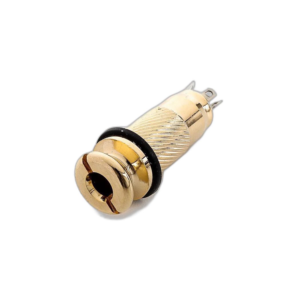 Jack De Conexão Stereo Dourado (Unidade) Spirit TC6-GD