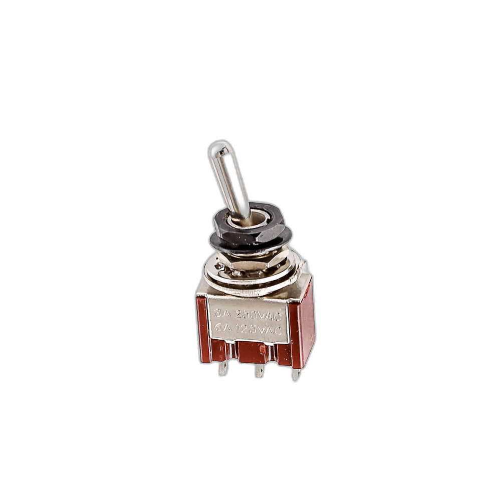 Chave Seletora Mini 2 Posições Toogle Preta Spirit M105-BK