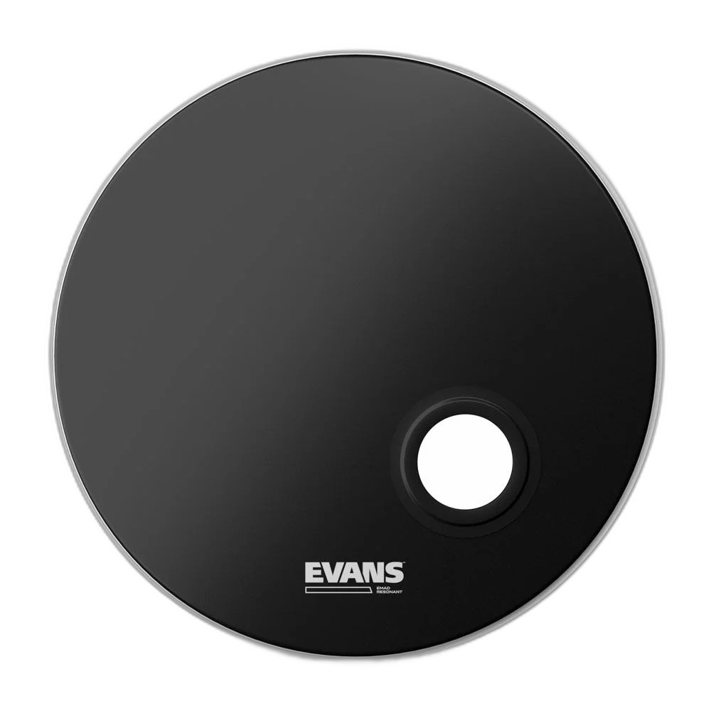 Pele Resposta Para Bumbo 20" Evans EMAD Reso Black BD20REMAD