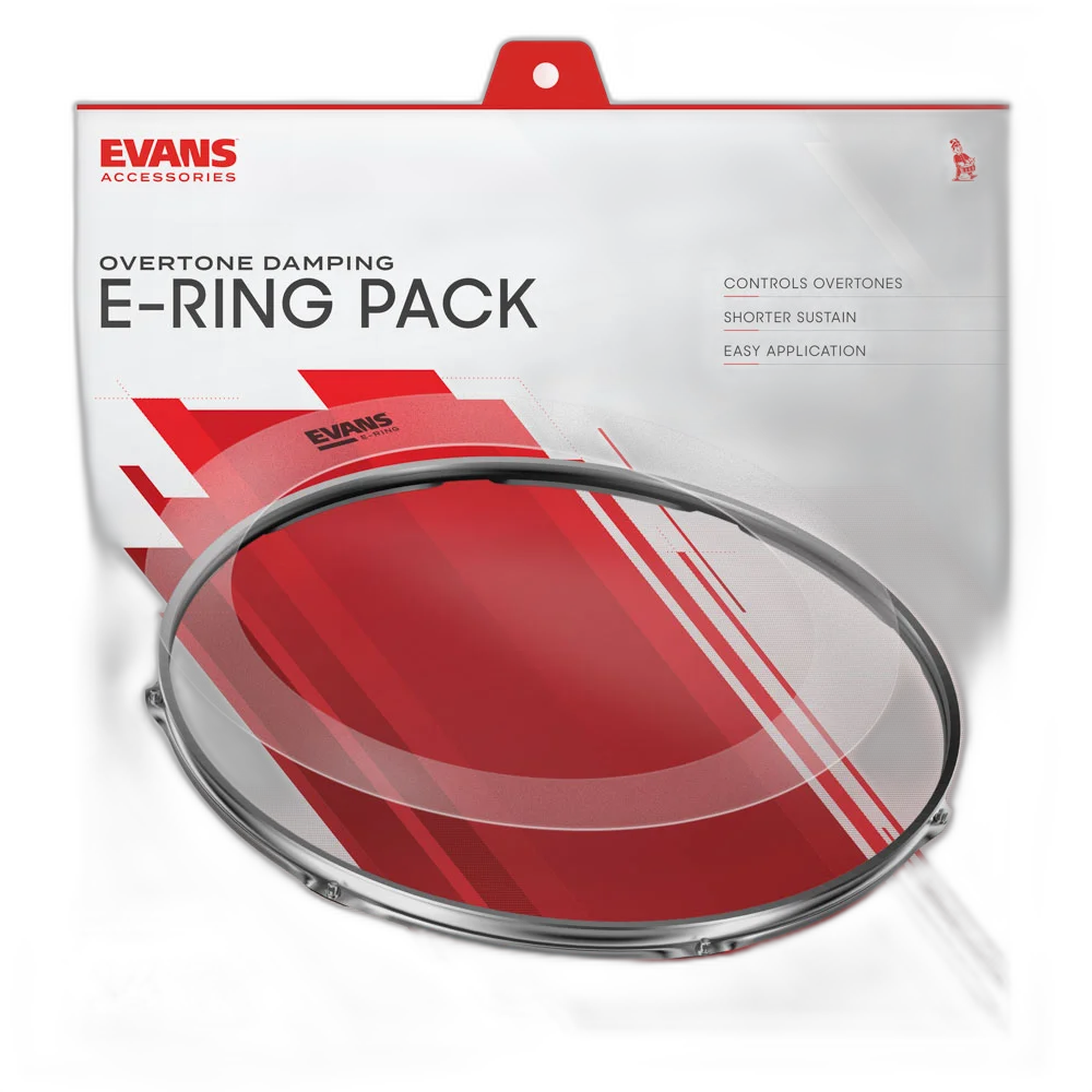 Kit De Anéis Abafadores E-Rings (2 Unidades) Evans ER-Snare