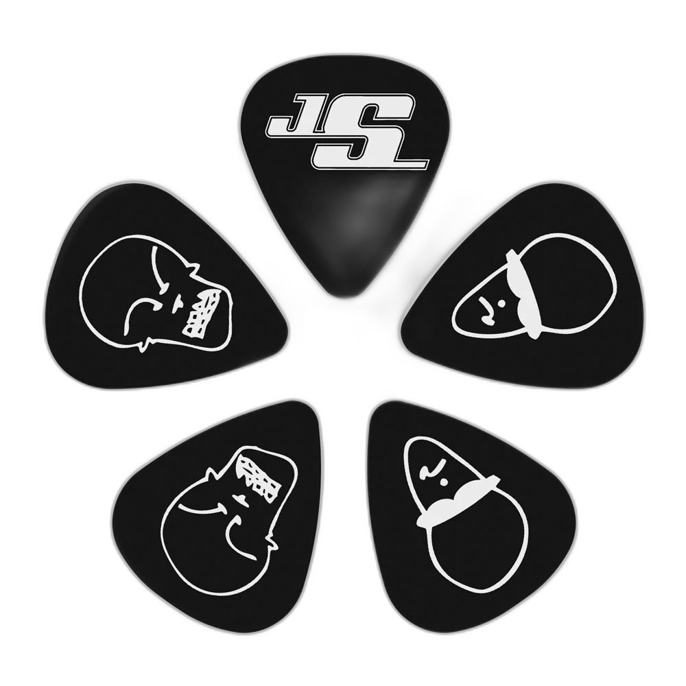 Palheta Pesada Preta D Addario Joe Satriani 1CBK6-10JS