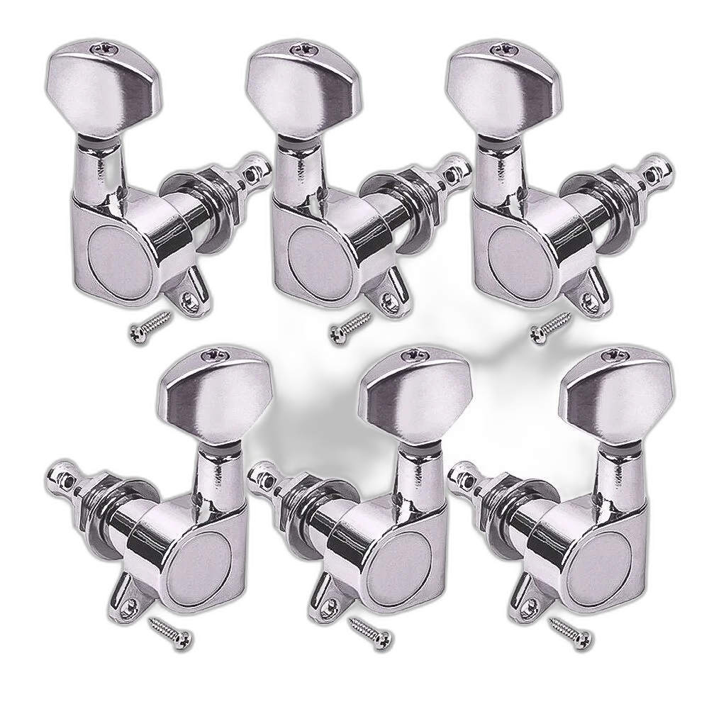 Tarraxa Para Guitarra Bindada Cromada 3x3 Spirit J07-CR-R3L3