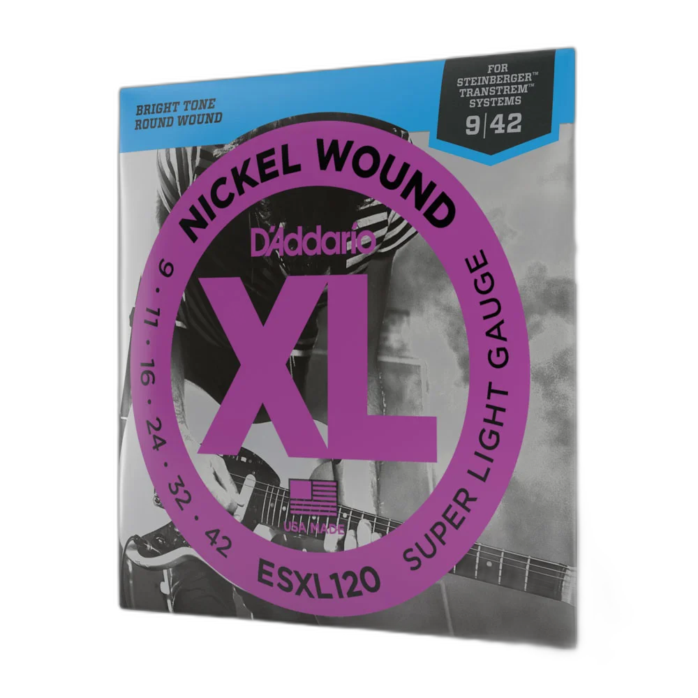 Encordoamento Guitarra 09-42 D Addario XL Nickel ESXL120