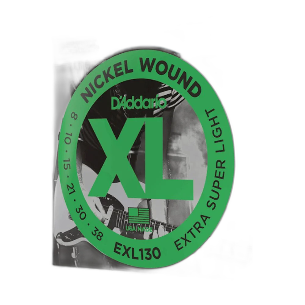 Encordoamento Guitarra 08-38 D Addario XL Nickel EXL130