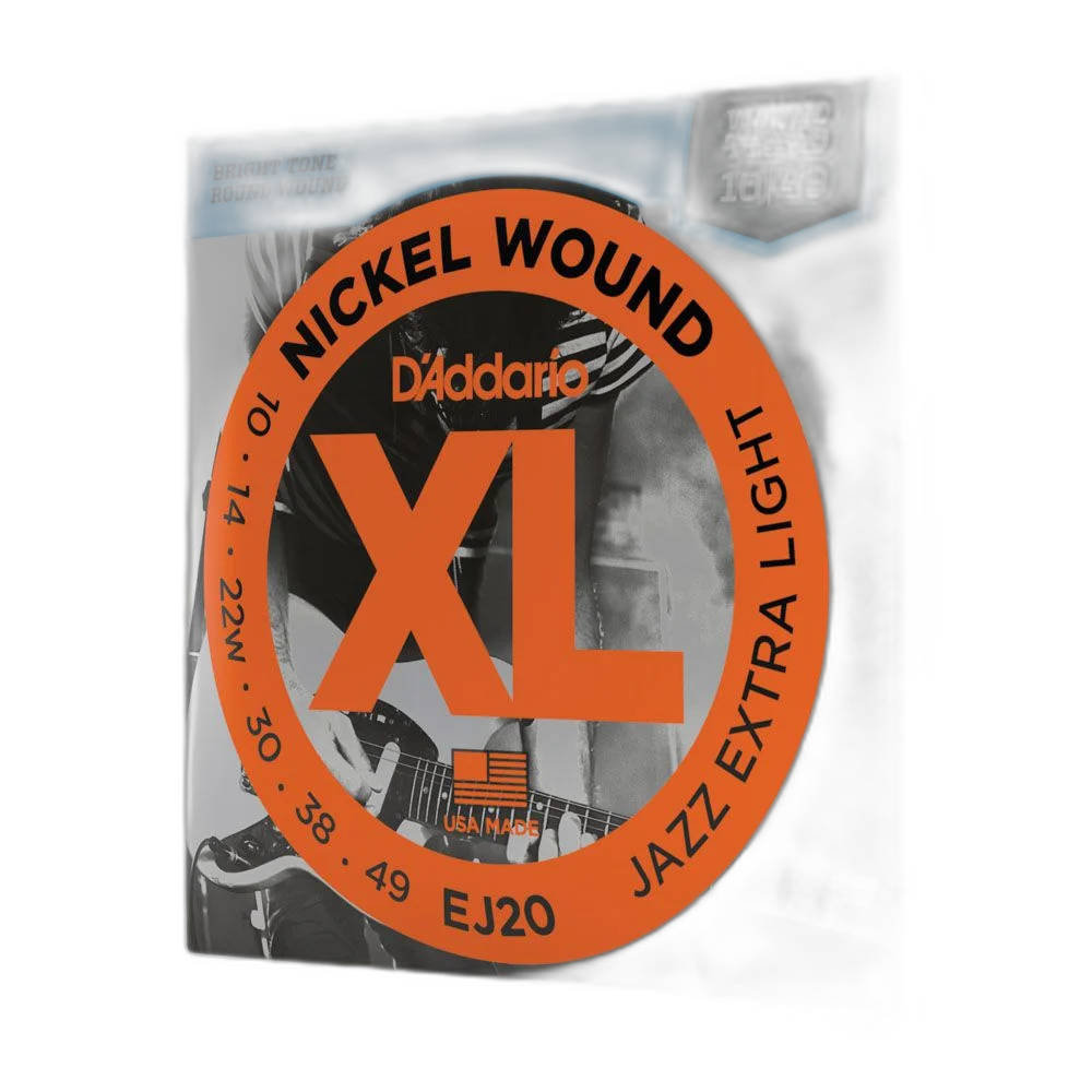 Encordoamento Para Guitarra 10-49 D Addario XL Nickel EJ20
