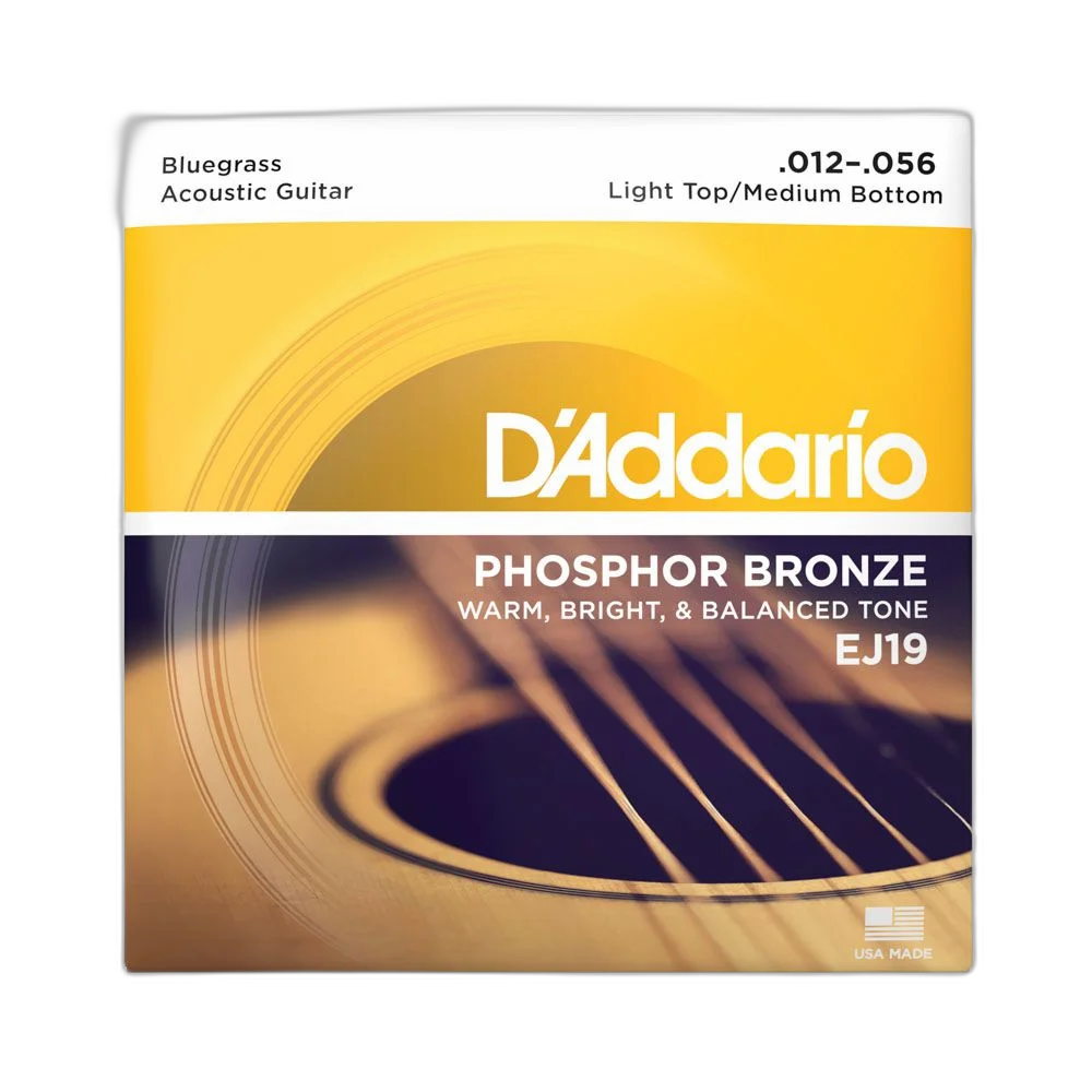 Encordoamento Violão Aço 12-56 D Addario Phosphor Bronze J19