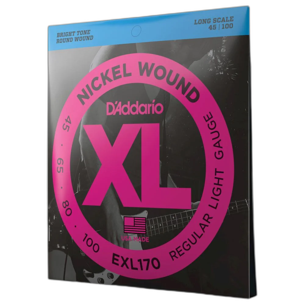 Encordoamento Baixo 4C 45-100 D Addario XL Nickel EXL170