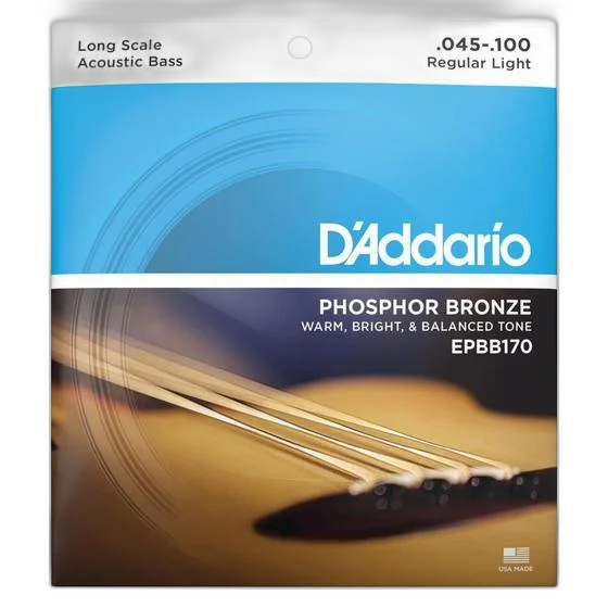 Encordoamento Baixolão 4C 45-100 D Addario Phosphor Bronze