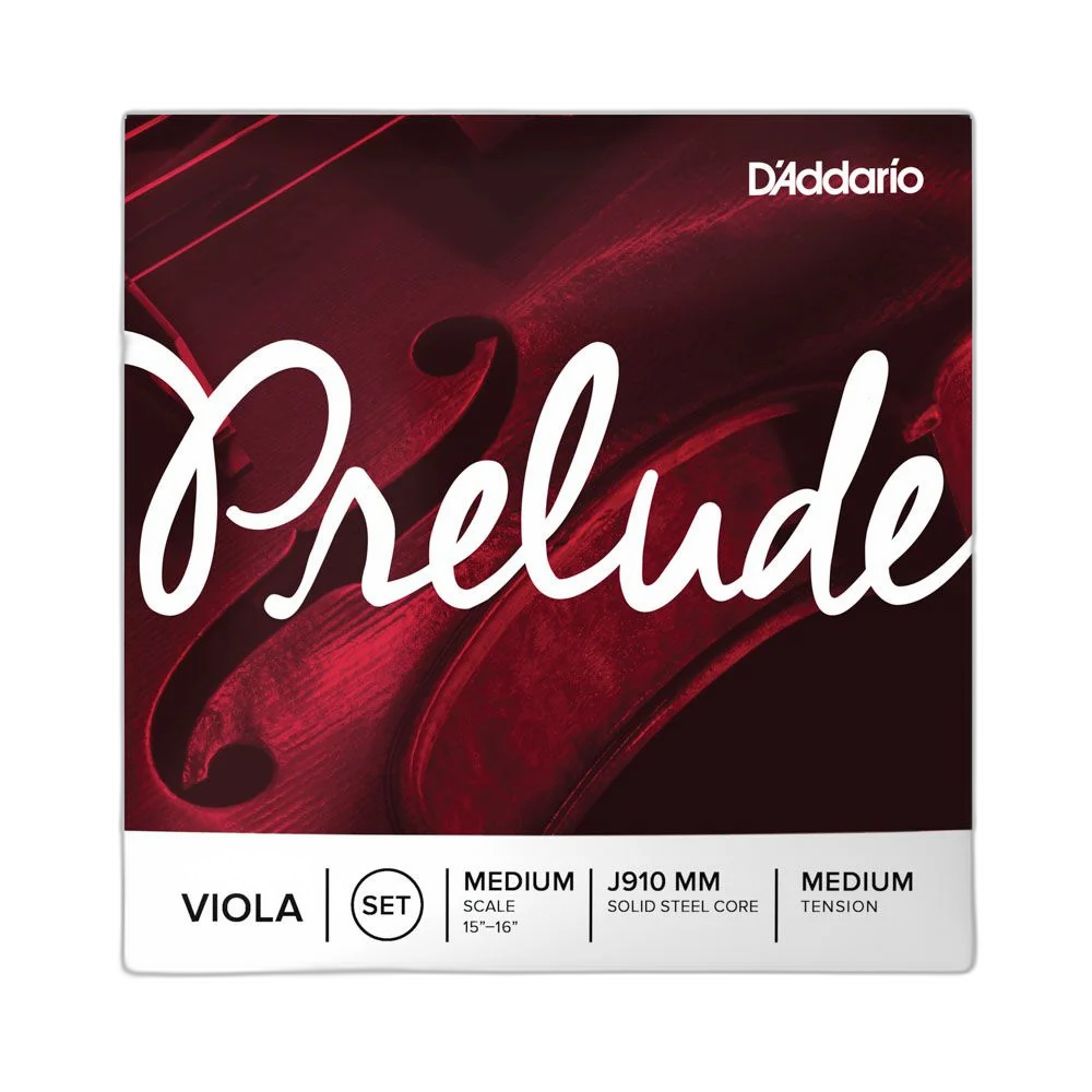 Encordoamento Viola De Arco D Addario Prelude J910 MM