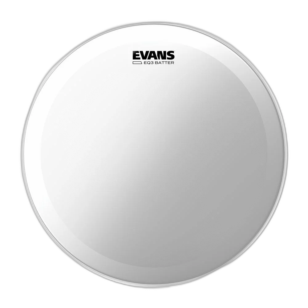 Pele Para Bumbo EQ3 Transparente 22' Evans BD22GB3