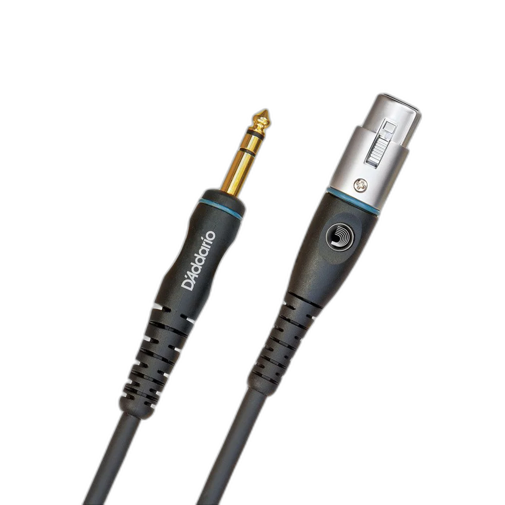 Cabo Microfone 7,62m P10-XLR Fêmea D Addario Custom PW-GM-25