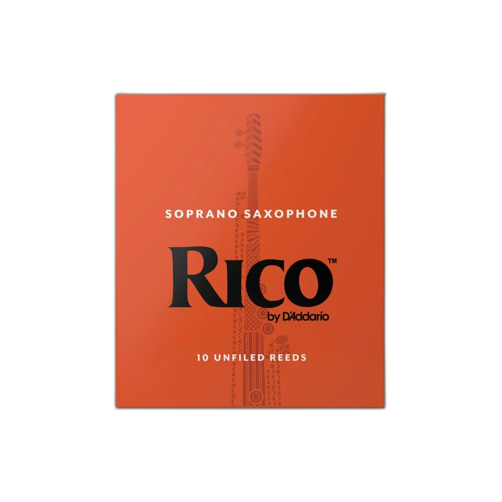 Palheta Sax Soprano 2.0 (10 Unidades) D Addario Rico RIA1020