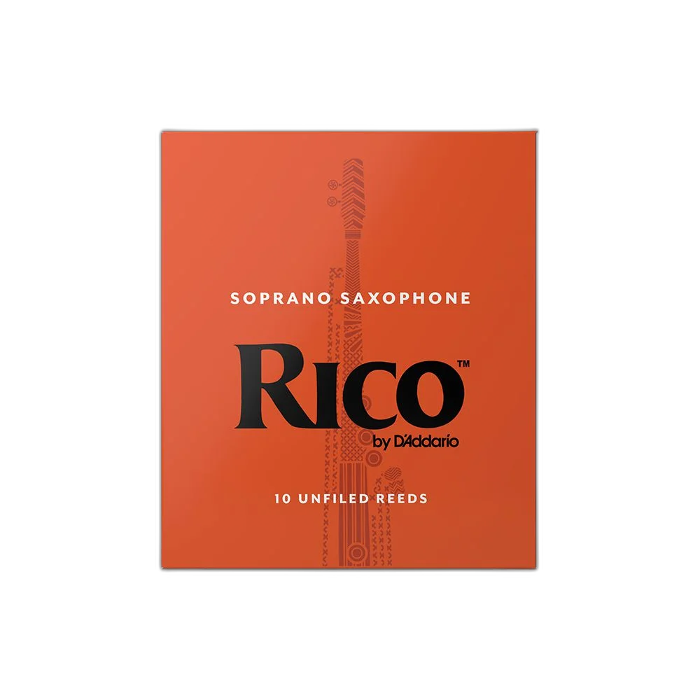Palheta Sax Soprano 2.5 (10 Unidades) D Addario Rico RIA1025