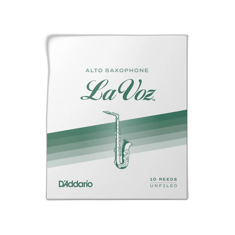 Palheta Sax Alto Med. (10 Unidades) D Addario La Voz RJC10MD
