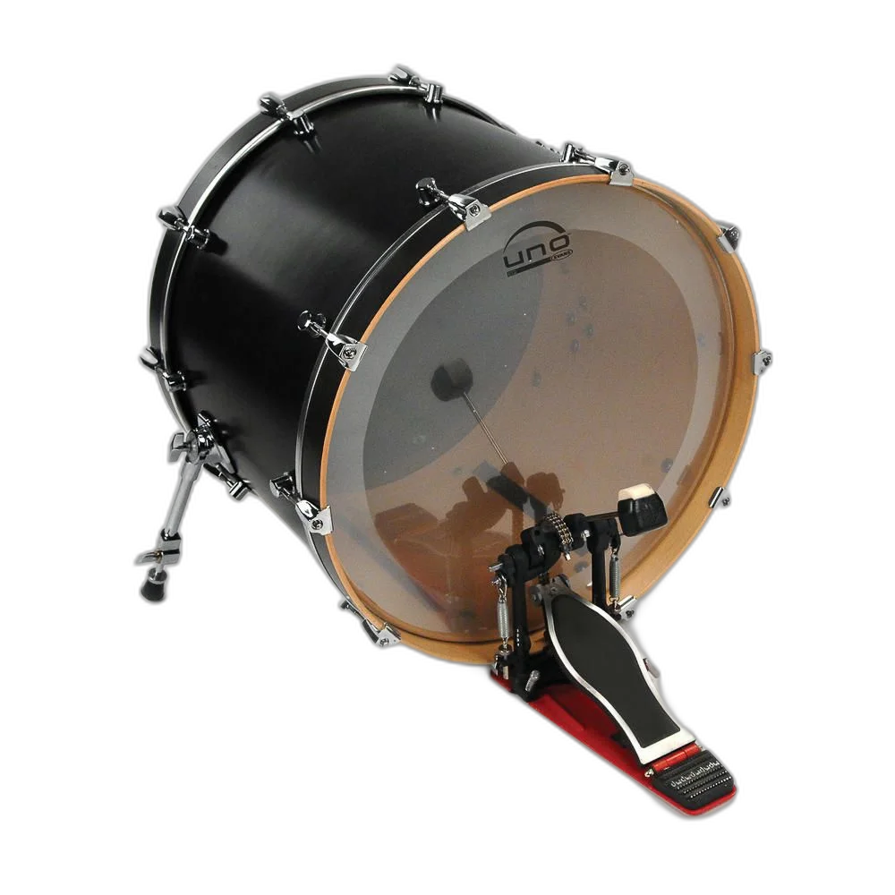 Pele Para Bumbo EQ4 Transparente 22 Uno by Evans UBD22EQ4