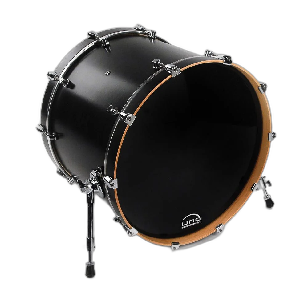 Pele Resposta para Bumbo EQ3 Preta 20'' Uno by Evans UBD20RB