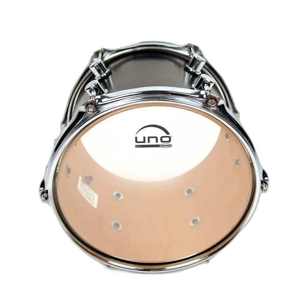 Pele para Caixa / Tom Genera G1 Transparente 10'' Uno by Evans UTT10G1