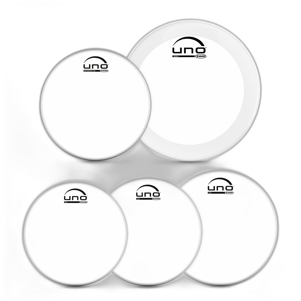 Kit De Peles Fusion Uno By Evans G2 Porosa UPG2CTF20