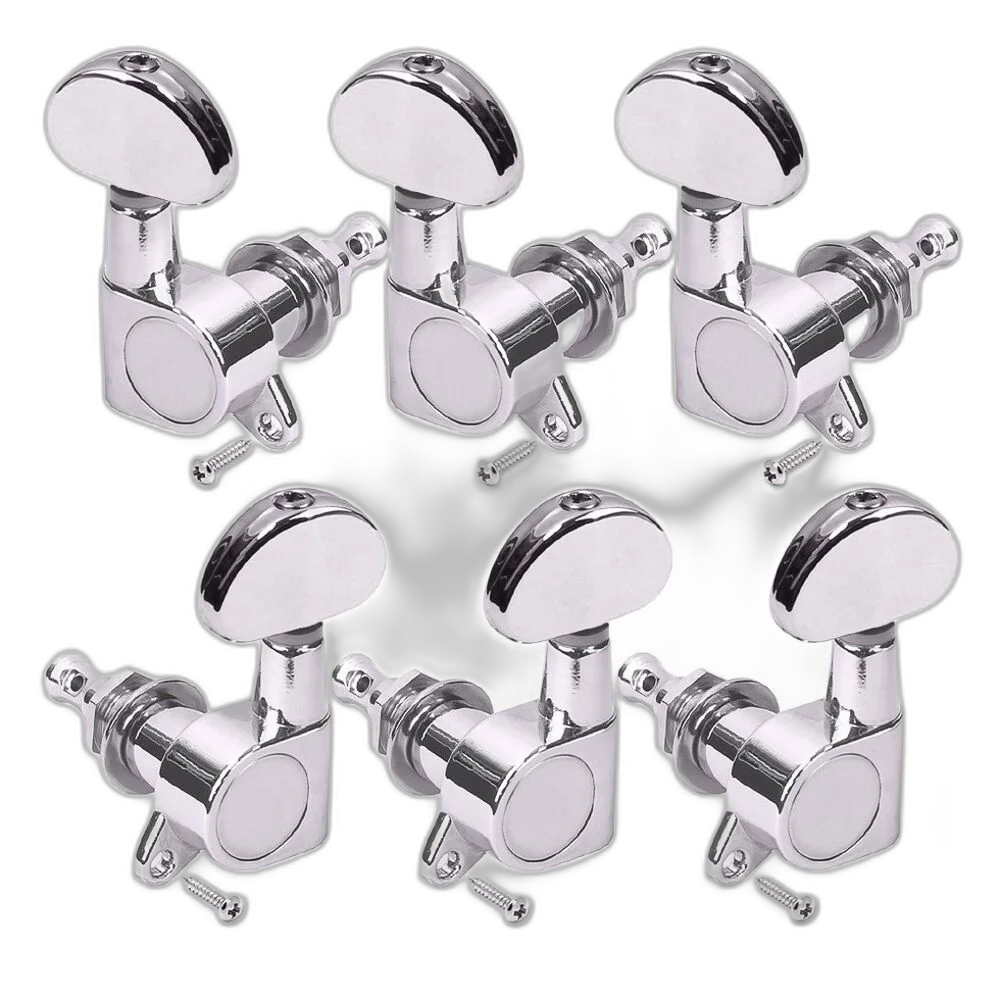 Tarraxa Guitarra Blindada Cromada 3x3 Spirit J03-CR-R3L3