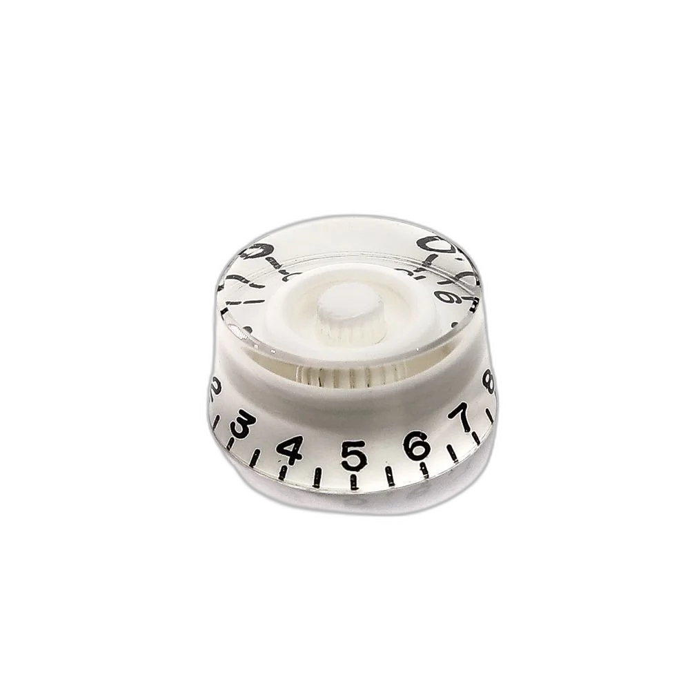 Knob Plástico Instrumentos Branco (4 Unidades) Spirit KLC-WH