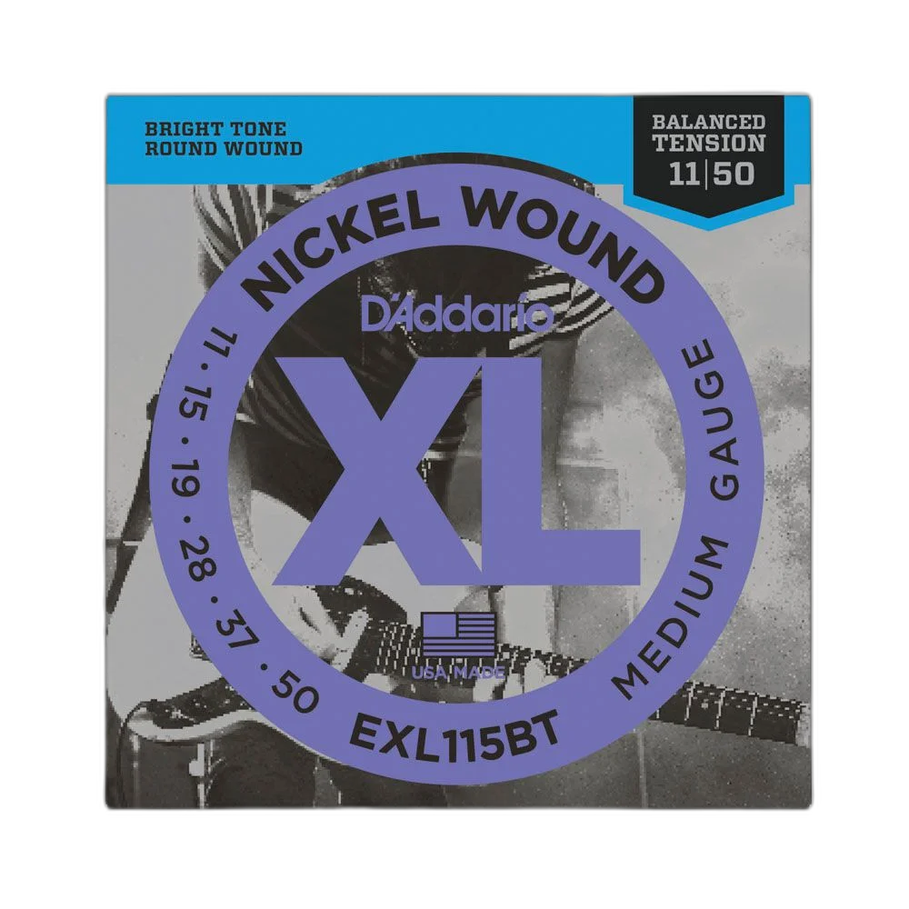 Encordoamento Guitarra 11-50 D Addario XL Nickel EXL115BT