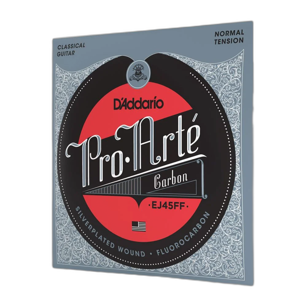Encordoamento Violão Nylon D Addario Pro-Arté Carbon EJ45FF