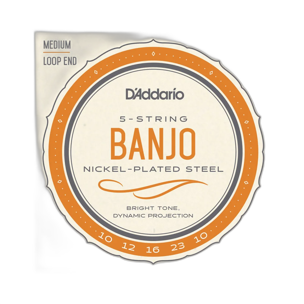 Encordoamento Banjo 5C D Addario Nickel Plated Steel EJ61