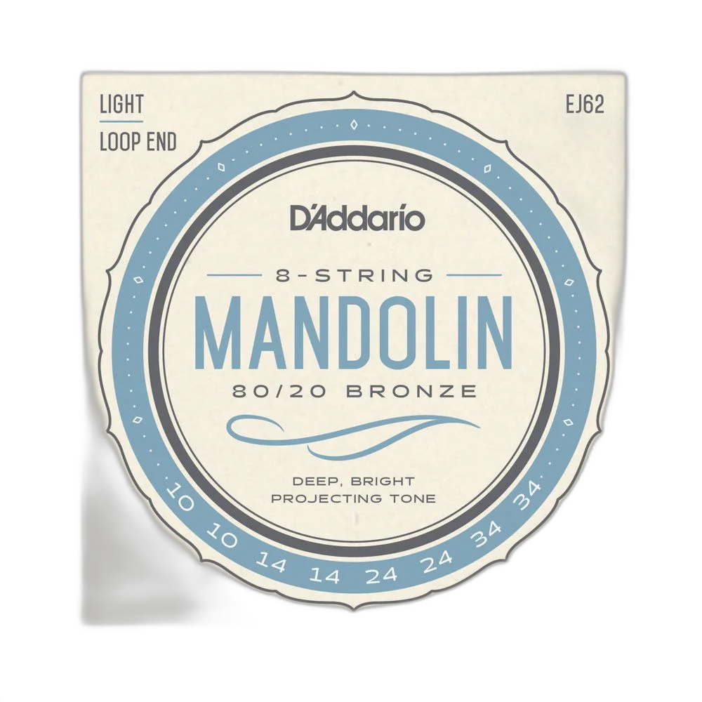 Encordoamento Bandolim 10-34 D Addario Bronze 80/20 EJ62