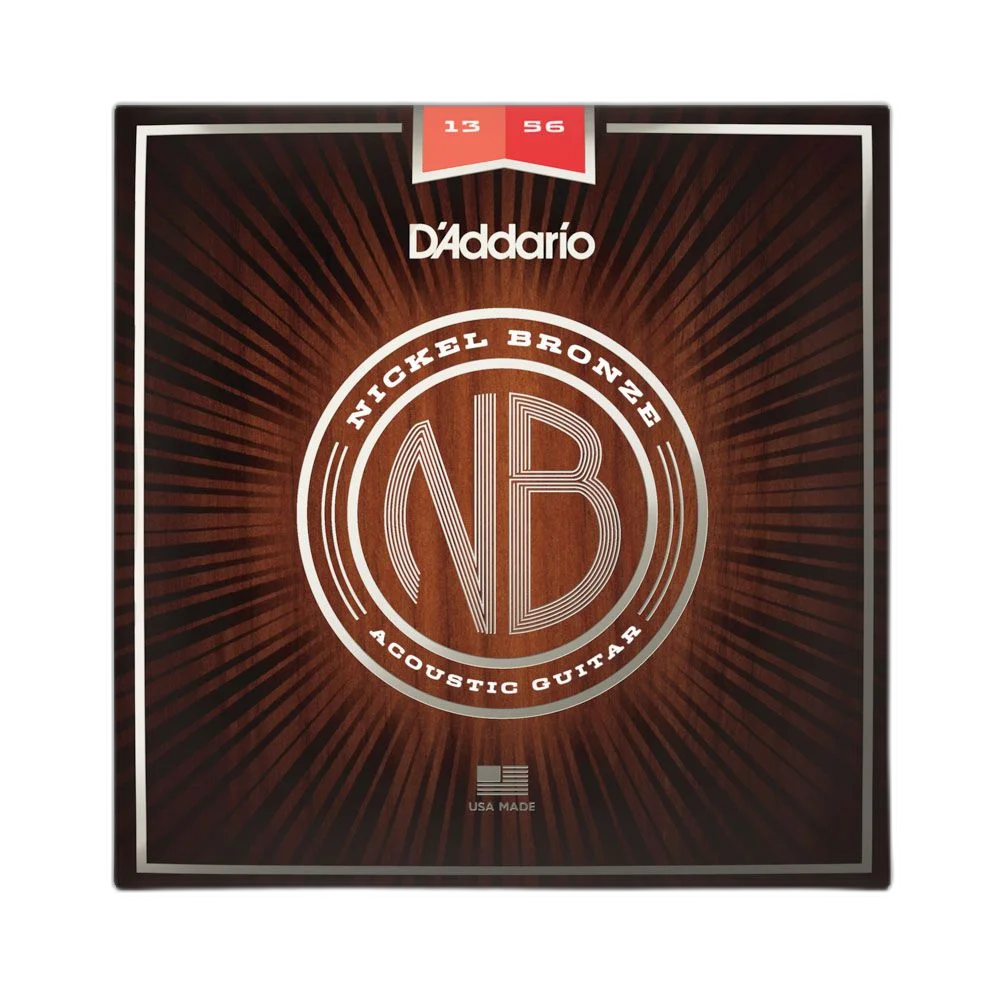 Encordoamento Violão Aço 13-56 D Addario Nickel Bronz NB1356