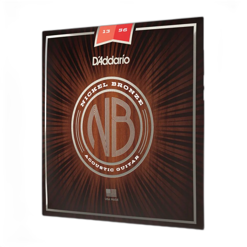 Encordoamento Violão Aço 13-56 D Addario Nickel Bronz NB1356
