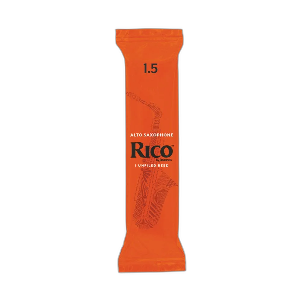 Palheta Sax Alto 1.5 (Unidade) D Addario Rico 50/RJA0115-B50