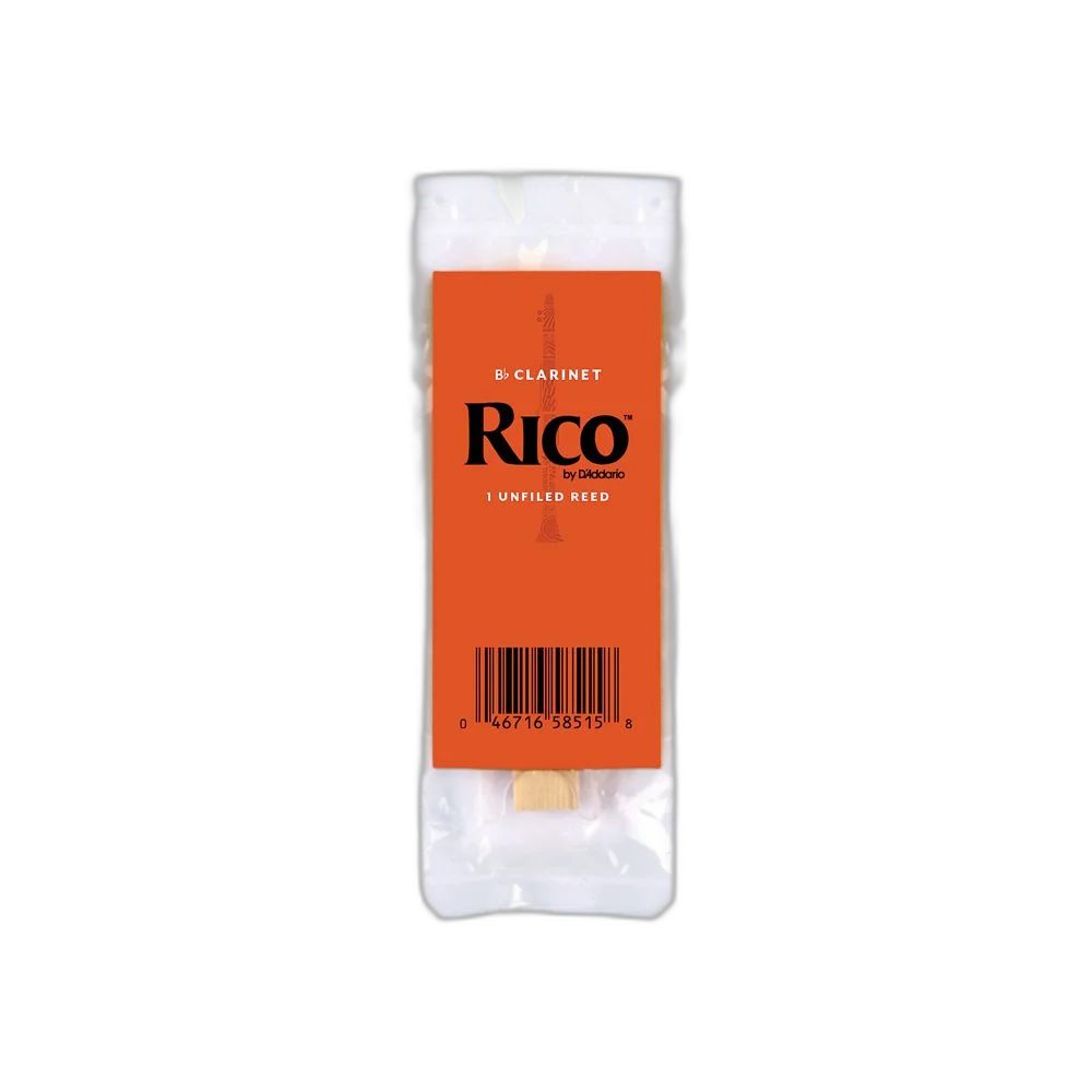 Palheta Clarineta Bb 1.5 (Unidade) D Addario Rico 50/RCA0115