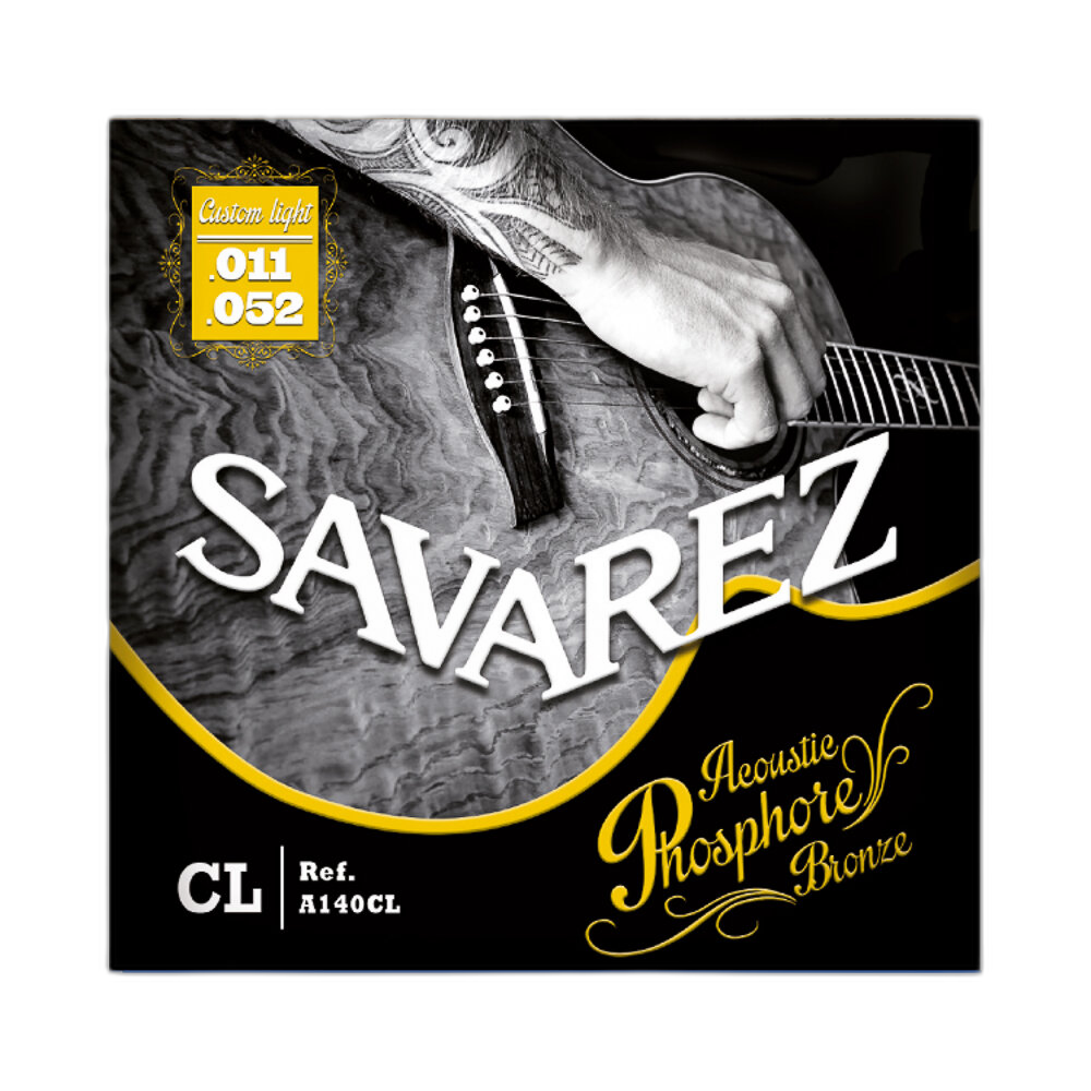 Encordoamento Violão Aço .011-.052 Savarez P. Bronze A140CL