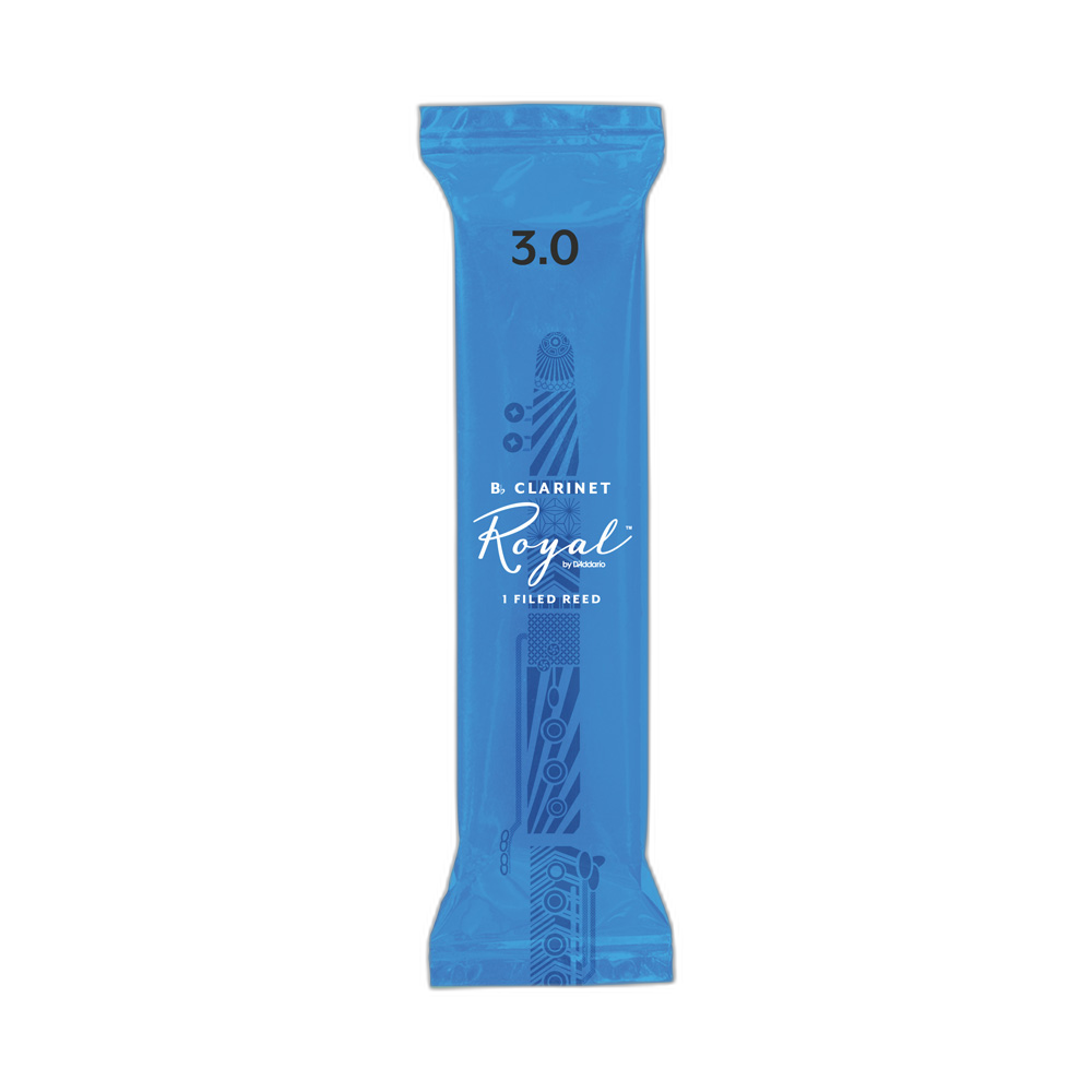 Palheta Clarineta Bb 3.0 (Unidade) D Addario Royal 25RCB0130
