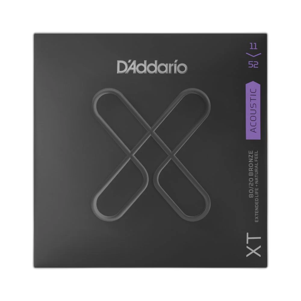 Encordoamento Violão Aço Revestido 11-52 D Addario XTABR1152