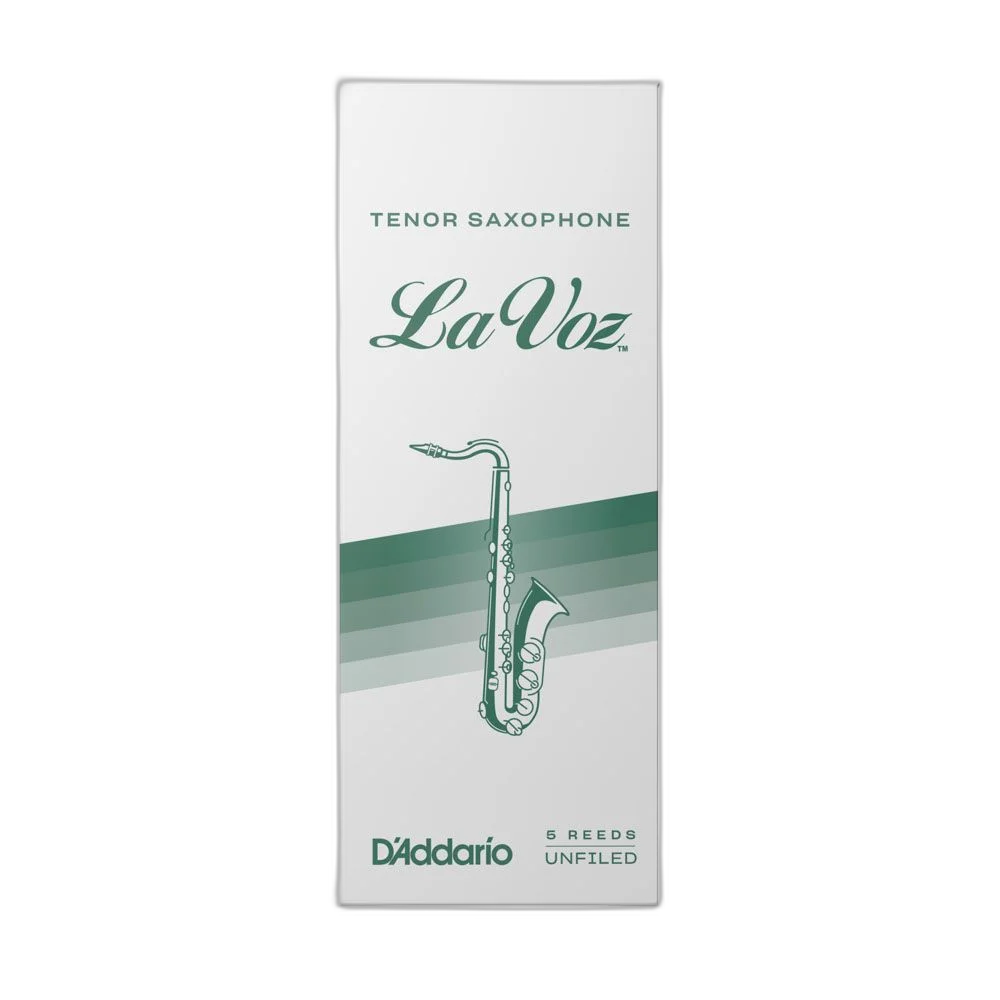 Palheta Sax Tenor M/H (5 Unidades) D Addario La Voz RKC05MH