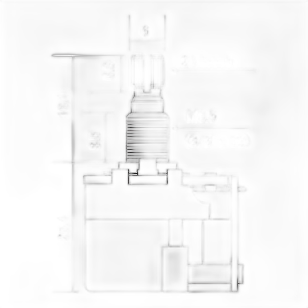 Potenciômetro A250K Push-Pull DPDT Instrumentos CTS-A250-PP