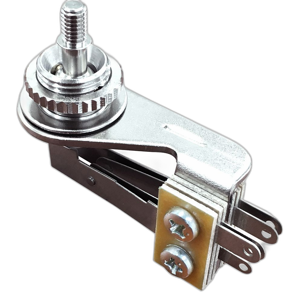 Chave Seletora 3 Posições Les Paul Cromada L Hosco YM-T70R
