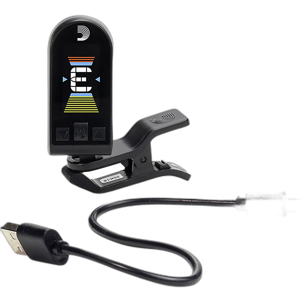 Afinador Cromático Recarregável DAddario Equinox PW-CT-24