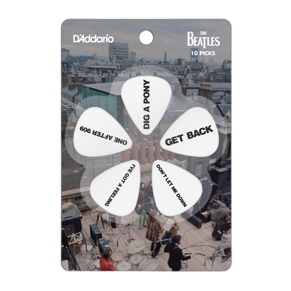 Palheta .50 Leve Get Back D Addario The Beatles 1CWH2-10B8