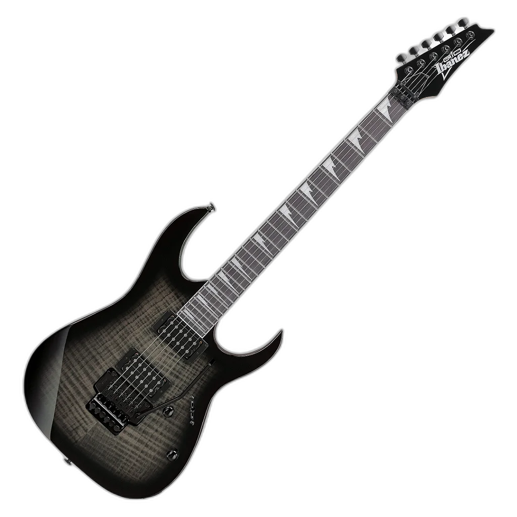 Guitarra 6C RG GIO Transt Black Sunburst Ibanez GRG320FA-TKS