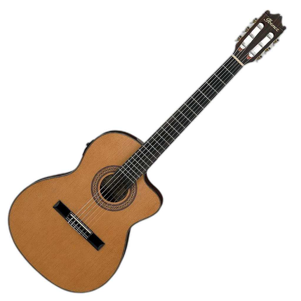 Violão 6C Nylon Amber High Gloss Ibanez Classical GA5TCE-AM