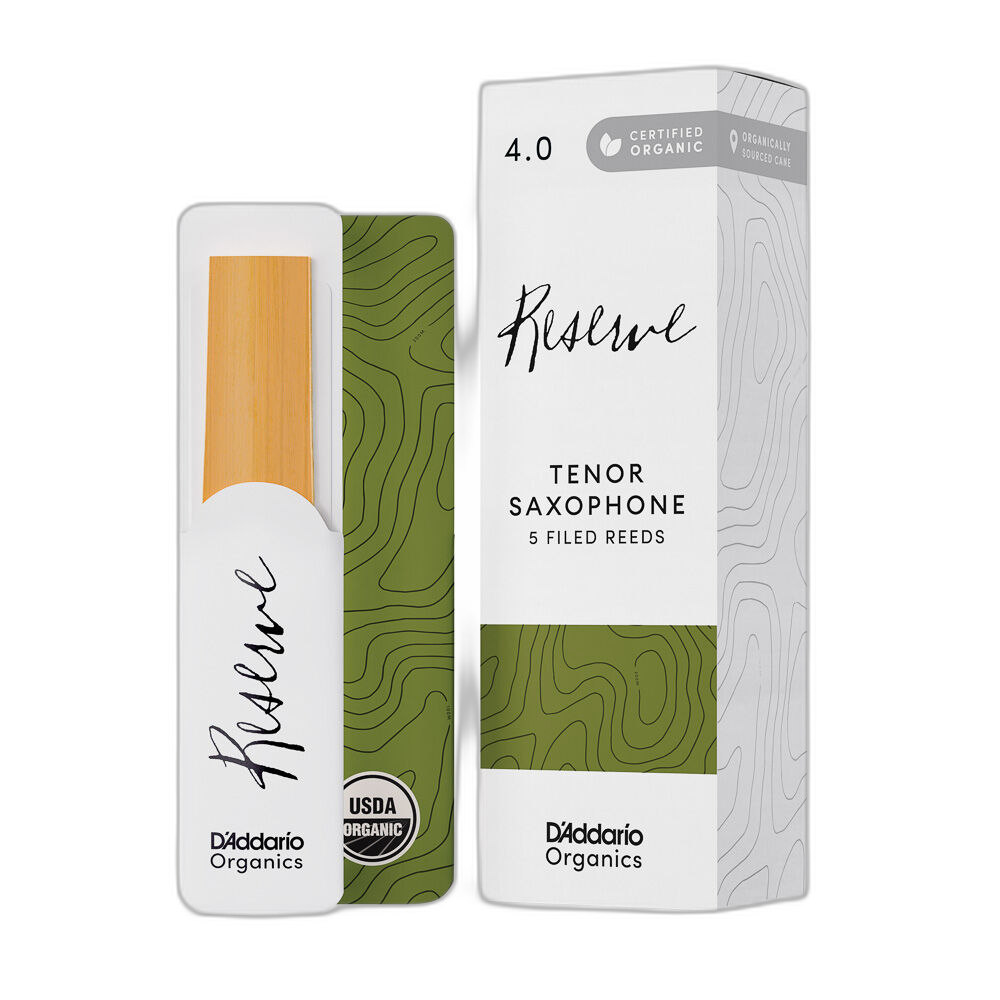 Palheta Sax Tenor 4.0 (5 Peças) DAddario Organic Reserve