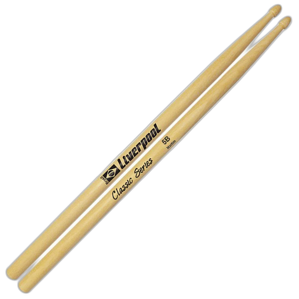 Par De Baquetas Liverpool Classic Series Marfim 5b Ll5bm