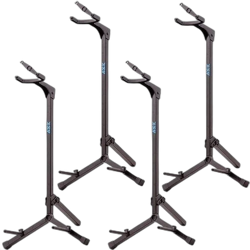 Kit 4 Suporte Violão Guitarra Baixo G3s + 4 Estante Partitur