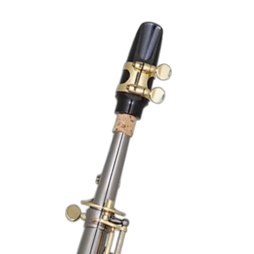 Saxofone Soprano Ônix Chaves Douradas Black Lacado Som Rico Acabamento Premium e Bag