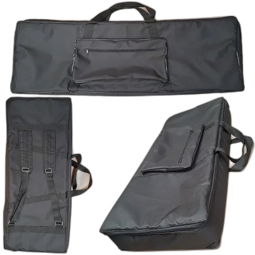 Capa Bag Para Teclado Akai Mpk 61 Nylon Master Luxo Preto