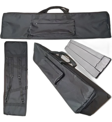 Capa Bag Piano Yamaha P125 Master Luxo Preto + Cobertura