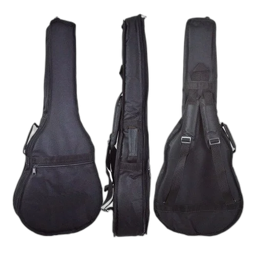 Kit Capa Violão Acolchoada Folk C/ Acessórios + Suporte G3s