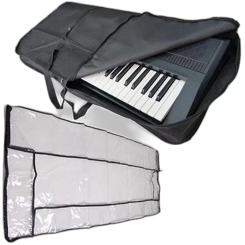 Kit Capa Para Teclado 5/8 Simples + Cobertura Yamaha Casio